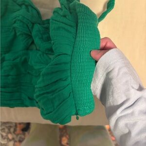 Green Set - shorts and a sleeveless! Super cute